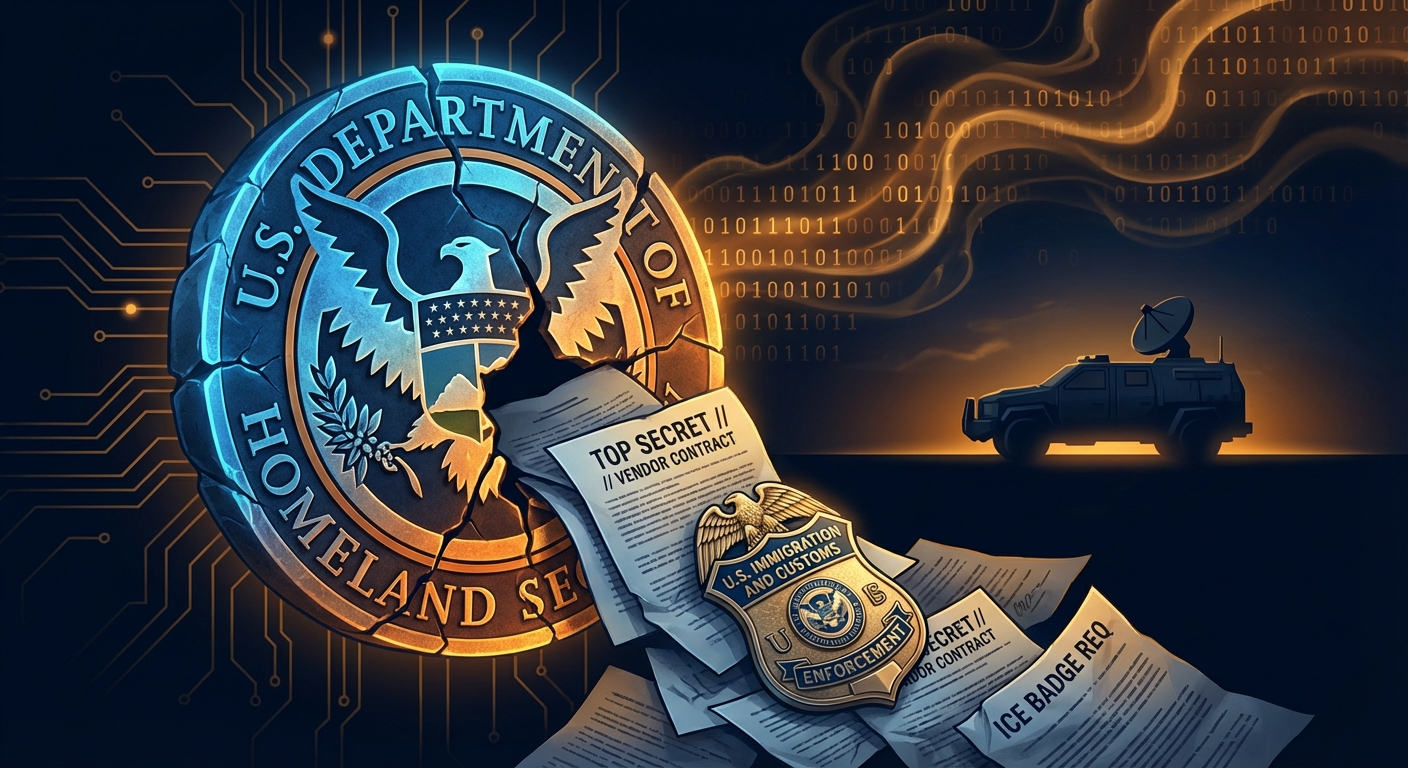 Inside the DHS Contractor Leak: 6,681 ICE Vendors Exposed — Including a Company Building a Microwave Vehicle Stopper